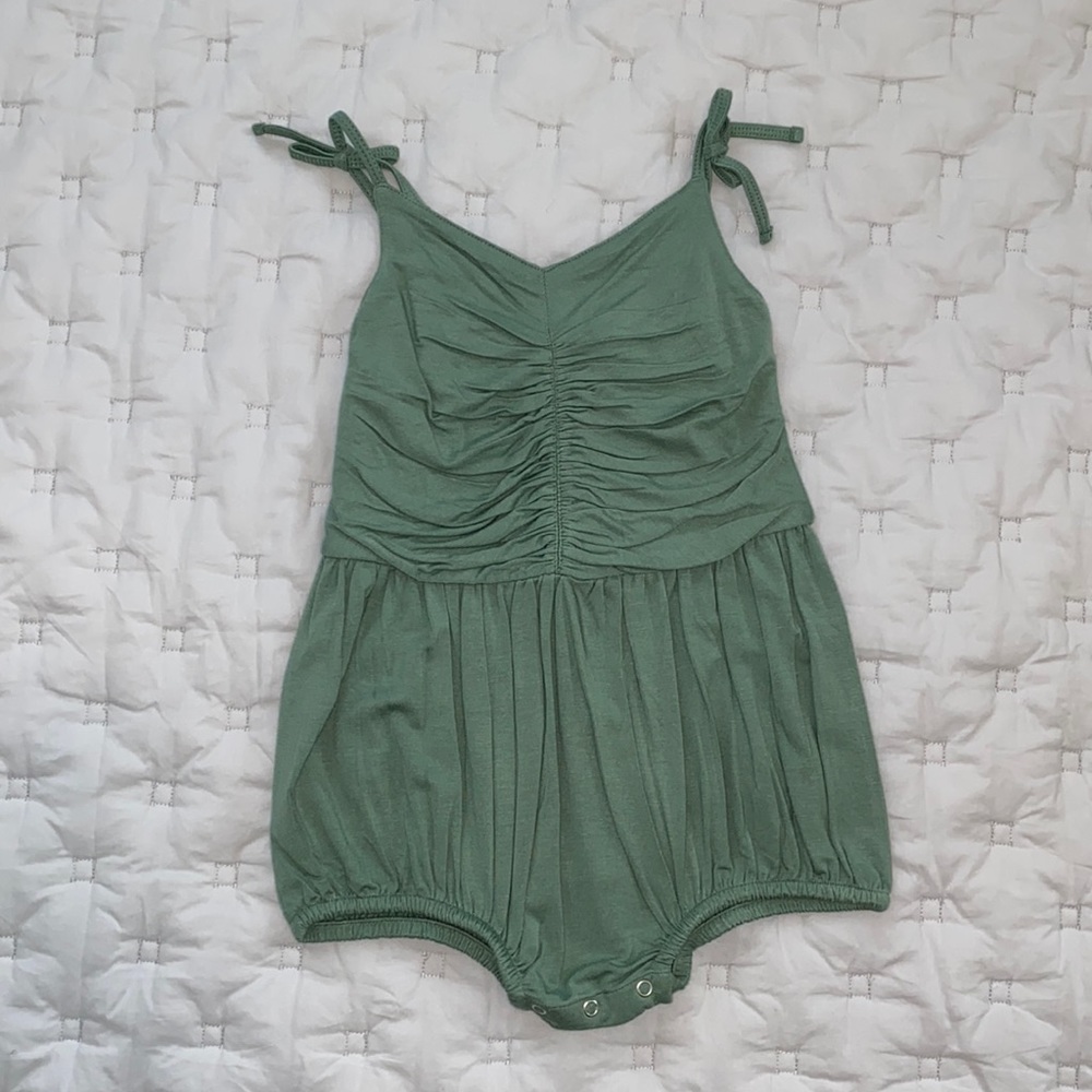 Kate Quinn Green Kids One Piece